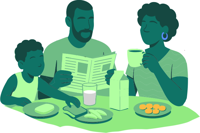 ilustracao familia