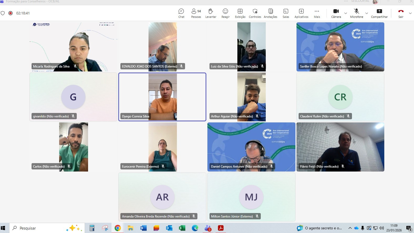 OCB Alagoas realiza I Formação para Conselheiros e reforça compromisso com a governança cooperativista