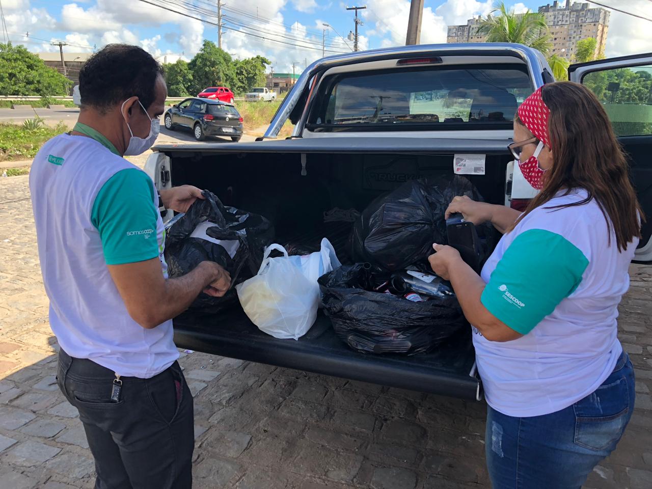 Dia C: mais uma ação foi realizada para cooperativas de recicladores