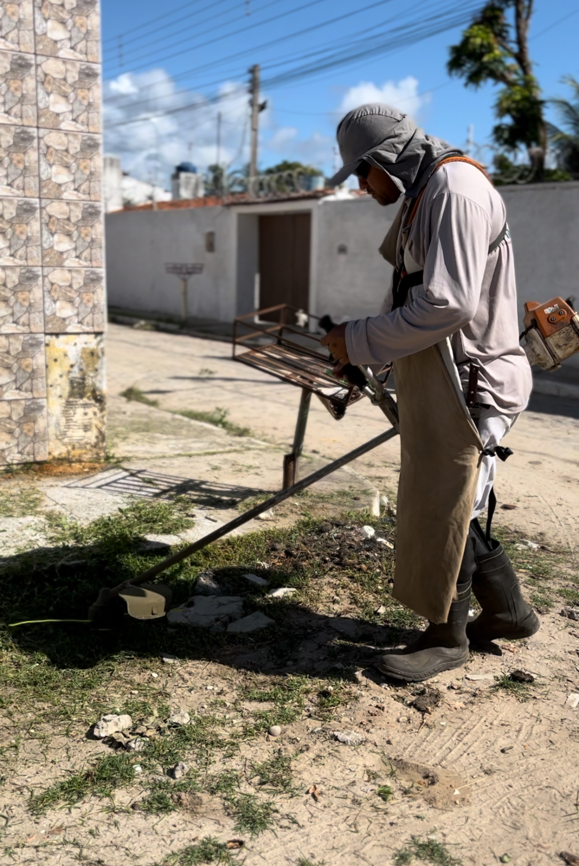 Dinâmica mutirões de limpeza em Marechal 1