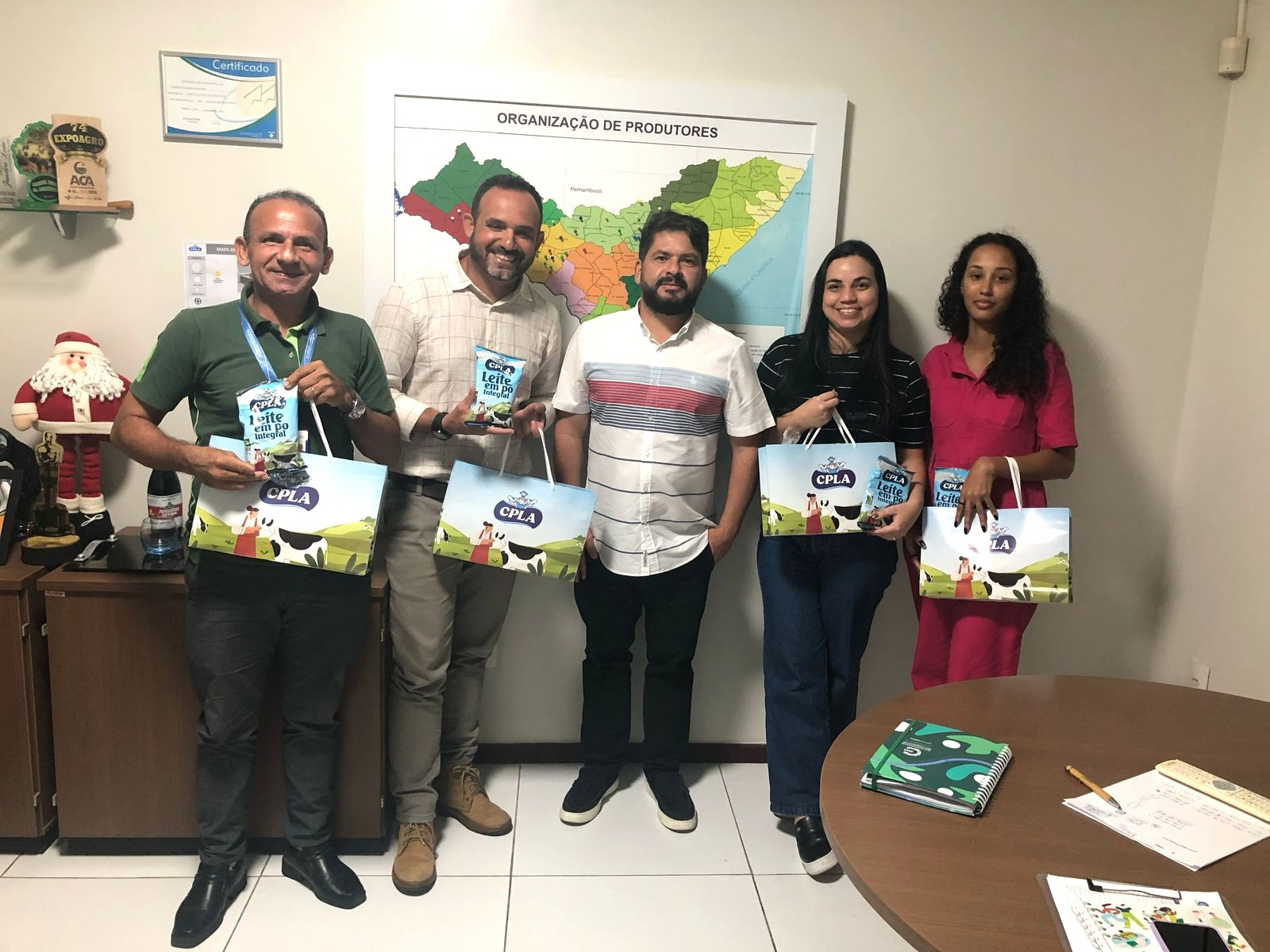CPLA e Fisiocoop se reúnem com o Sescoop Alagoas