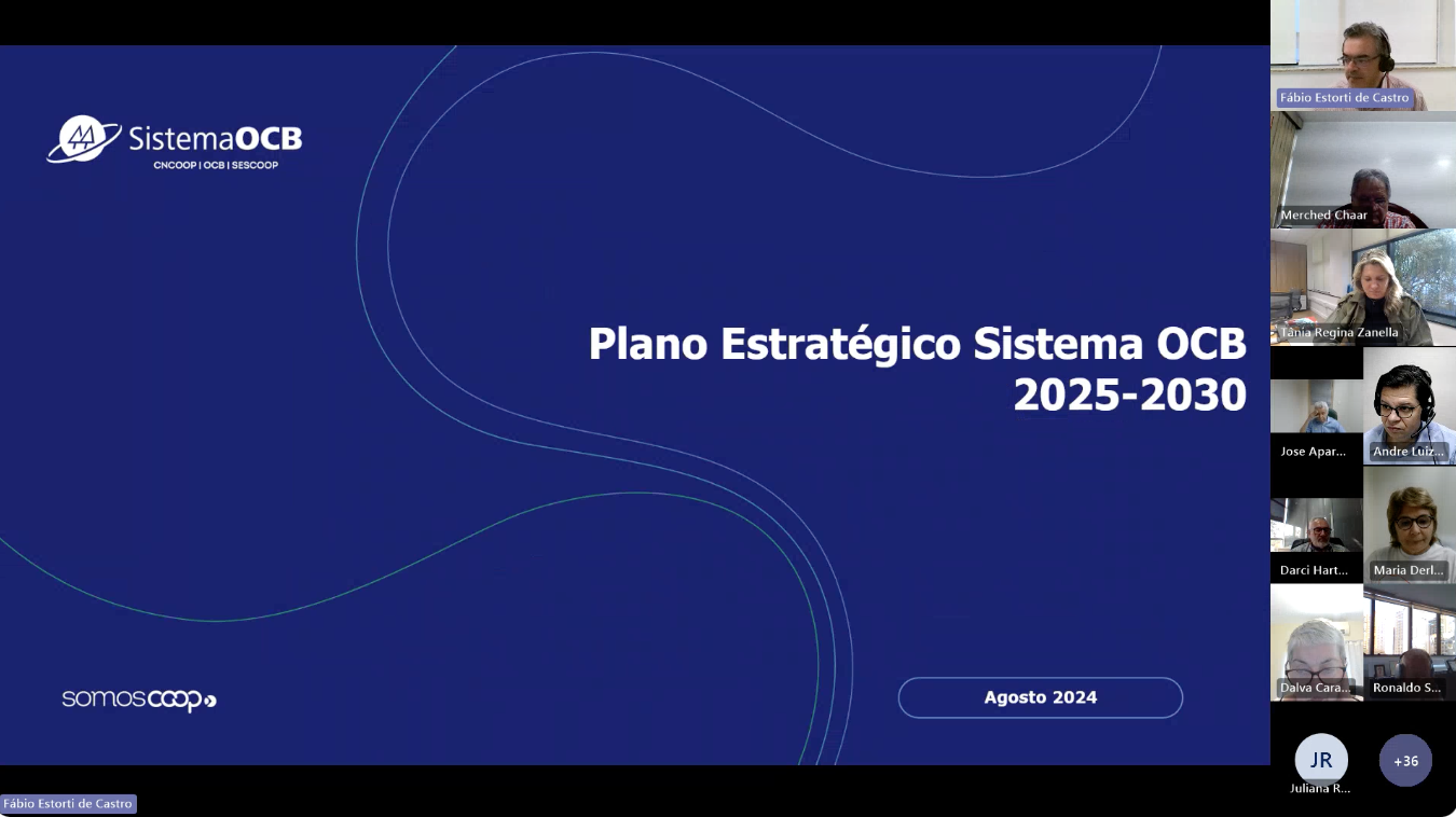 Plano estratégico foi apresentado para as OCEs